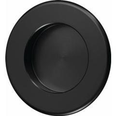 Muschelgr.Alu.schwarz pulv.rd.EL.-D.35mm HERMETA