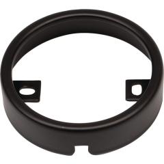 Aufbauring eck.L.67mm schwarz ma L&S