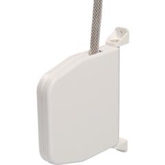 Gurtwickler gekapselt Ku.weiß Gurt-B.14mm f.Gurt-L.4-5m FRIDAVO