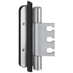 Objektband VARIANT VX VA RAL 9005 schwarz ma (SW 107) DIN L/R gef.Tür