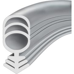 Renov.-dicht.Univ.Plus L.5m B.8mm z.Einziehen TPE blk weiß ELLEN