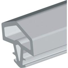 Türanschlagdg.0680 L.5m z.Einfräsen PVC blk weiß ELLEN