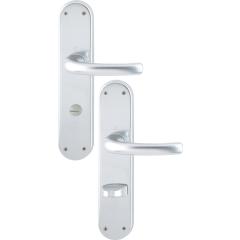 Renovationsgarnitur Tôkyô 1710/3334 Alu.F1 SK/OL 4-KT.8mm Entf.78mm HOPPE