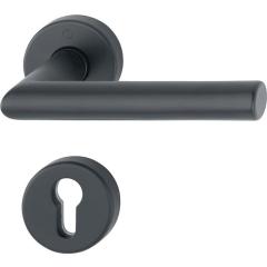 FS-Garnitur Ams.FS-1400/42H/42HS Alu.F9714M D/D TS 45-65mm PZ rd.DIN L/R HOPPE