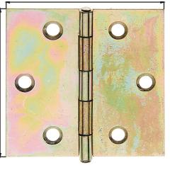 Scharnier H.51mm B.51mm S.0,75mm STA sdmverz.quad.GAH | 20 Stück