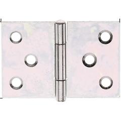 Scharnier H.40mm B.58mm S.0,9mm STA sdmverz.breit GAH | 20 Stück