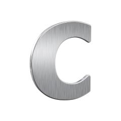 Hausnummer "c" - Niro, 55 mm