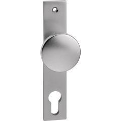 Schlosskasten-Knopf 1317/7020 fest Alu.F1/naturf.4-KT.8mm EDI