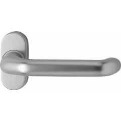 Feuerschutzdrückerlochteil 1300/2133 Alu.F1 gekr.4-KT.9mm EDI