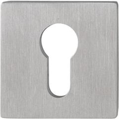 Schlüsselrosetten-Paar E848NS VA F69 Schildst.2mm PZ quad.HOPPE