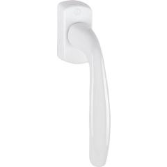 Fenstergriff NY 0810/US10 Alu.32-42mm F9016 Secustik®/VarioFit® HOPPE