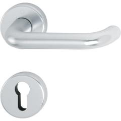 Rosettengrt.Paris 138L/42KV/42KVS Alu.F1 U-Form PZ DIN L/R D/D HOPPE