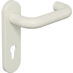 Kurzschildgarnitur 111R01.110 99 Ku.99 PZ rd Drückergrt.HEWI