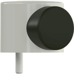 Bodentürpuffer 615 99 D.52mm H.42,5mm Ku.99 reinweiß Dübelmontage HEWI