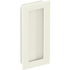 Schiebetürmuschel 544.54.120 PA 99 reinweiß glänzend rechteck.f.HLT