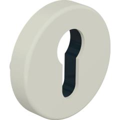 Schlüsselrosetten-Paar 306.23PB 99 Ku.99 Schildst.10,5mm BB rd.HEWI