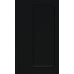 Schiebetürmuschel 539B PA 90 tiefschwarz ma rechteck.TS ab 19mm f.HLT