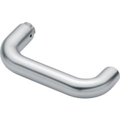 Türdrückerlochteil Paris 138 Alu.F2/neusilberfarbig 4-KT.8mm DIN L/R HOPPE