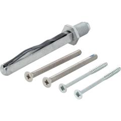 Bef-set.Sertos® K/G 55-60mm M5x70+4,0x65 4-KT.8x80mm HOPPE