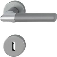 Rosettengrt.Lecce 1405/42KV/42KVS Alu.F49/F9-2 rd.OB DIN L/R D/D HOPPE