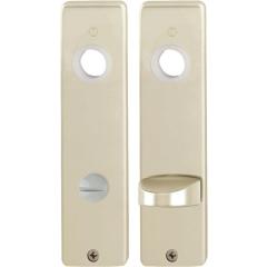 Kurzschildpaar 202KP/AP Alu.F2 SK/OL HOPPE