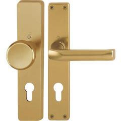 Langschildgarnitur London 54/227/202SP/113 Alu. F4 PZ 72mm DIN L/R HOPPE