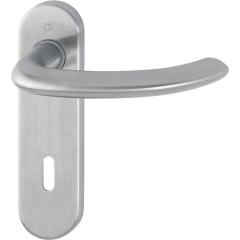 Kurzschildgarnitur Mar.E1138Z/353K VA F69 OB rd Drückergrt.HOPPE