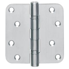 Kugellagertürscharnier VA rd 102x102mm DIN L/R ma ausziehb.Stift INTERSTEEL