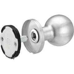 Türknopf K5/050/02 VA F00 Kugelknopf EDI