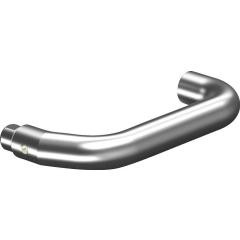 Profiltürdrückerlochteil OGRO 8100V AL 8mm Alu.F1 schräg OGRO