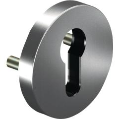 Schlüsselrosette 6612 PZ ER VA ER Schildst.9mm PZ rd.OGRO