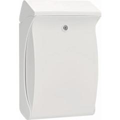 Briefkasten Swing 4905 W H.419mm B.271mm T.129mm weiß Ku.DIN C4 BURG-WÄCHTER