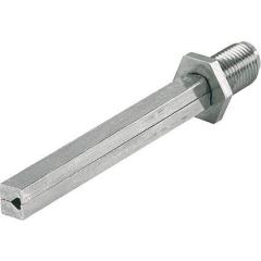 VK FDW-Profilstift 4-KT.8x80mm Fe verz.geteilt M12x1,25 HOPPE