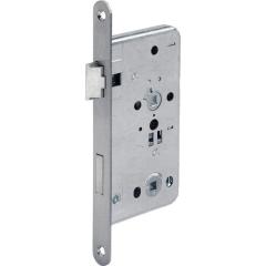 Objekt-Einsteckschloss 0515 BAD 24/ 60/78/8mm DIN R VA rd Kl 3 Zinkdruckg.BKS