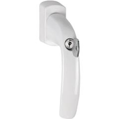 Fenstergriff NY 0810S/US10 100Nm Alu.32-42mm F9016 Secustik®/VarioFit®