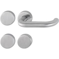 FS-Garnitur Paris FS-E138/42H/42HS VA F69 -/D TS 45-65mm UG/bl.rd.DIN L/R HOPPE