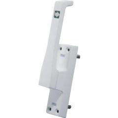 Türtreibr.970 DIN re.weiß LM 50mm Rundstange 10mm FUHR