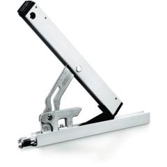 Schere OL 90 weiß m.Aushängesperre u.Flügelbock GEZE