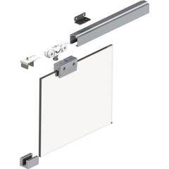 Schiebetürsystem 73 50kg 1300mm EV1 elox.500-700mm Wm.Kompletts.