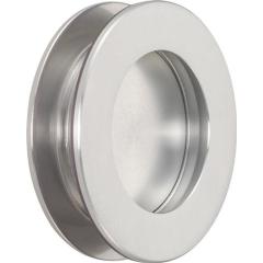 Muschelgriffpaar 5254 VA feingedreht EL.-D.50mm KWS