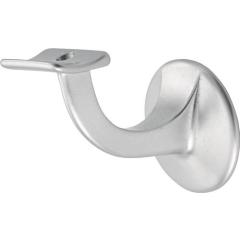 Handlaufträger 3501 Alu.silberf.elox.D.Wandplatte 56mm