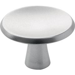 Möbelknopf 3751 Alu-Guss silberf.elox.HERMETA