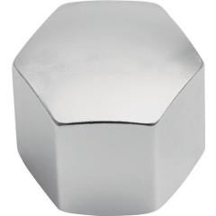 Hutmutter Alu. silberf. elox. M8 Hermeta