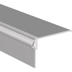 Renovierungsschiene ARP 45 L.1800mm B.45mm Alu.elox.silber z.Schrauben ELLEN