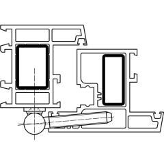 Renovierband K 3172 WF STA weiß ku.-besch.2-tlg.Rollenlänge 57mm SIMONSWERK | 20 Stück