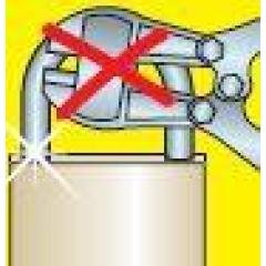 Zylindervorhangschloss 116 Profi PC 50 Schlosskörper-B.51,1mm MS BURG-WÄCHTER