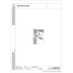 Blindsteckmutter BSM M5 M5x20mm HOPPE