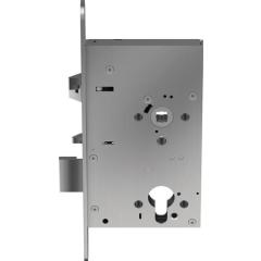 Panik-Einsteckschloss SVP 5xxx Fkt.E rd 24/55/72/9mm DIN L/R VA DORMAKABA