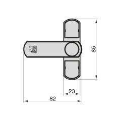 Fenster-Zusatzsicherung FS 500 - weiß