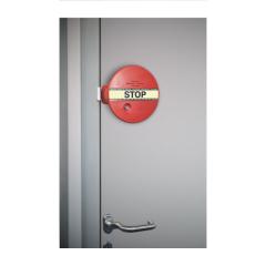 Überwachungsgerät Dexcon o.Voralarm Überwachung v.Türen u.Fenstern Ku.rot GFS